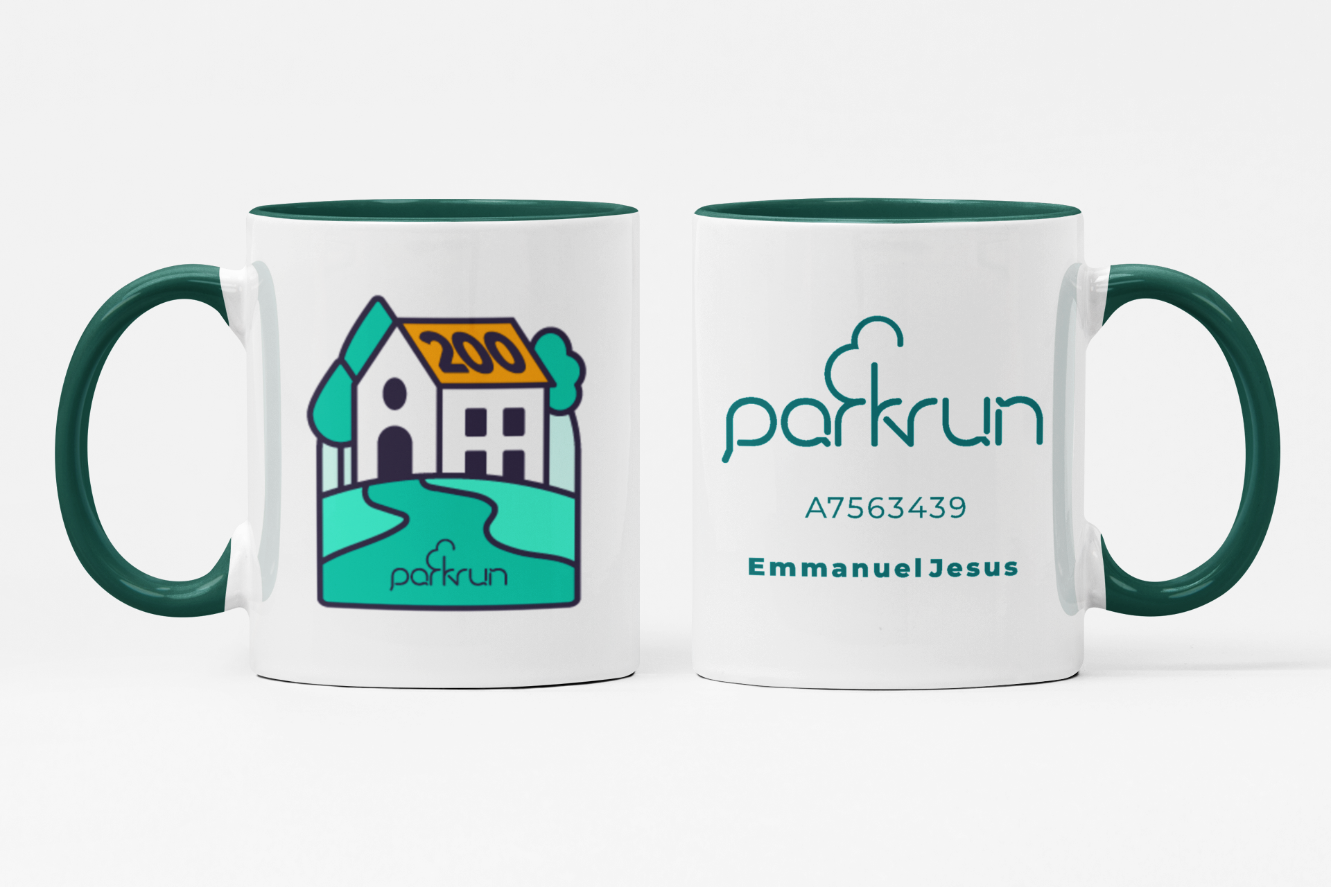 parkrun Double-Ton Challenges Mug