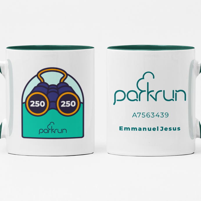 parkrun Explorer 250 Challenges Mug
