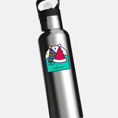 parkrun Festive Double Challenges Bottle