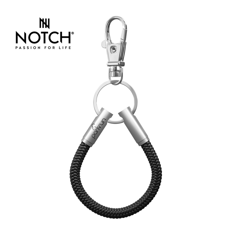 parkrun x NOTCH Sports Cord Key Loop