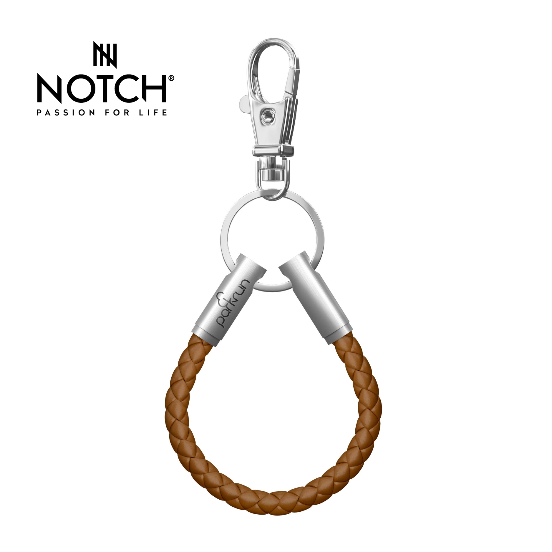 parkrun x NOTCH Leather Key Loop – parkrun Shop