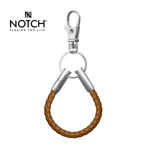 parkrun x NOTCH Leather Key Loop