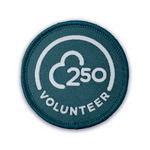 Volunteer 250 Woven Patch