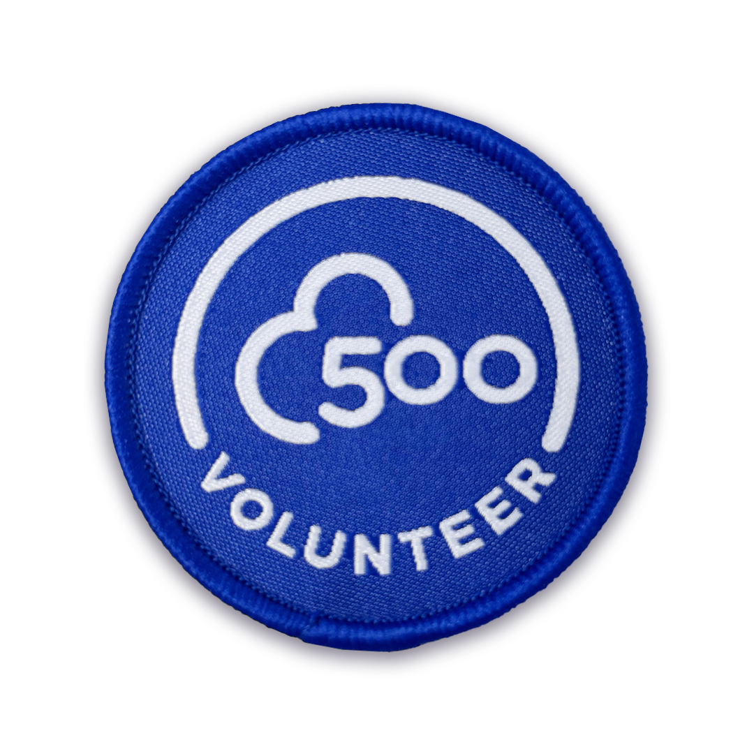 Volunteer 500 Woven Patch