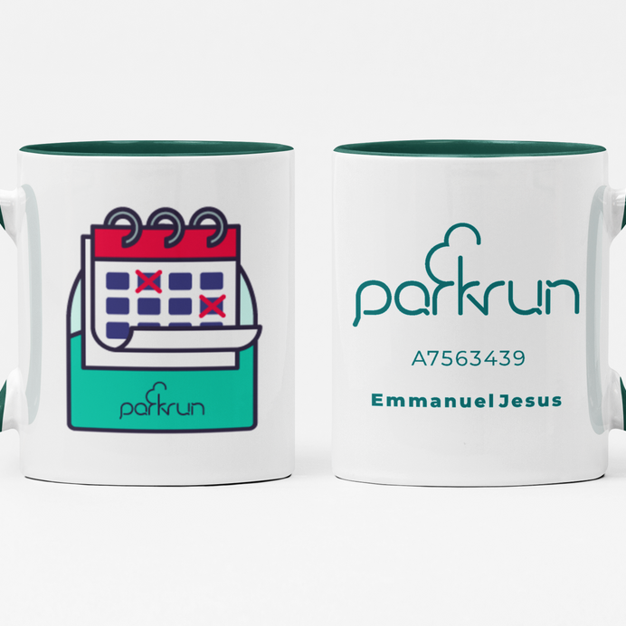 parkrun Monthly Challenges Mug