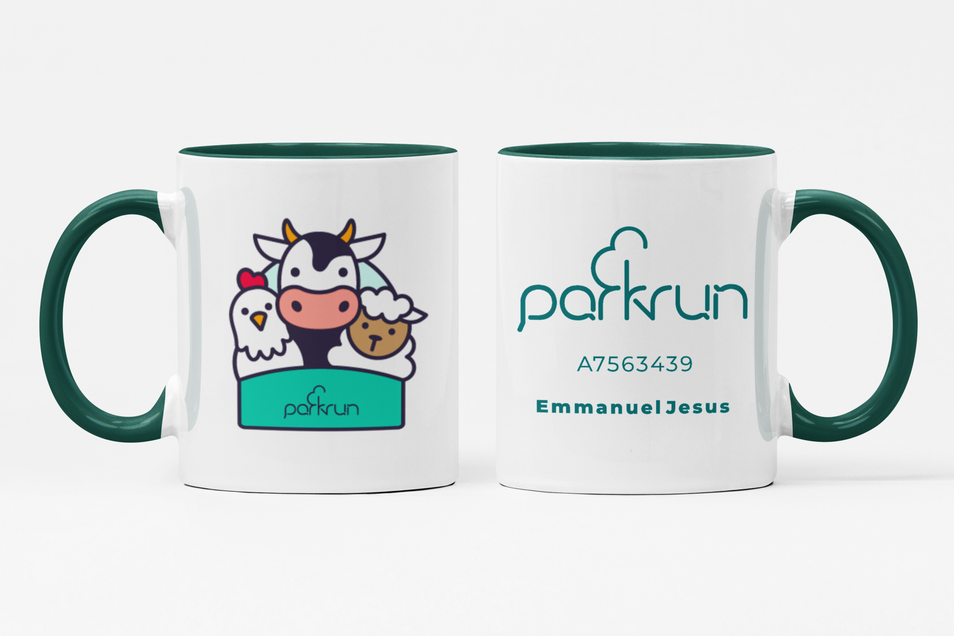 parkrun „Old MacDonald Challenges“-Becher