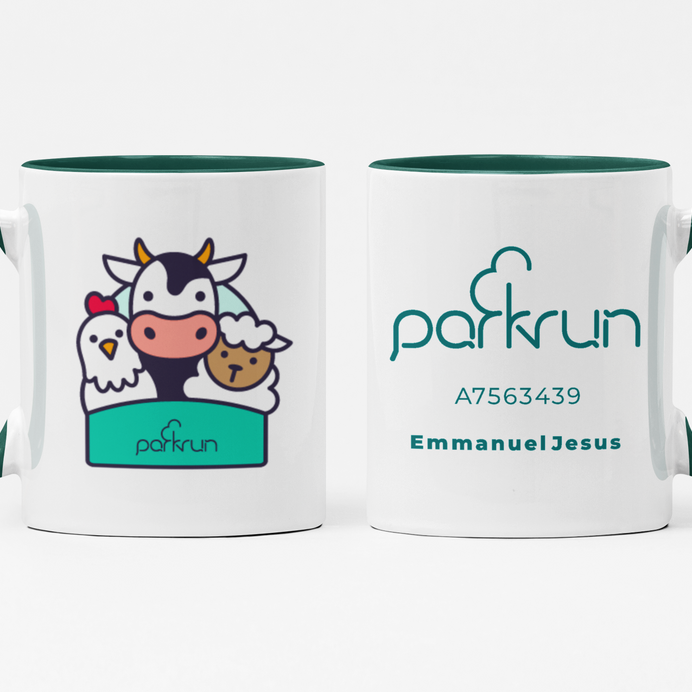 parkrun „Old MacDonald Challenges“-Becher