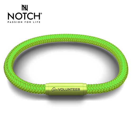 parkrun x NOTCH 600 Volunteer Milestone Sports Cord Bracelet