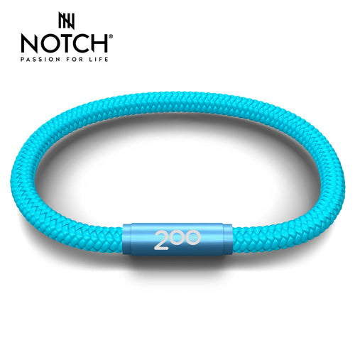 parkrun x NOTCH 200 Milestone Sports Cord Bracelet