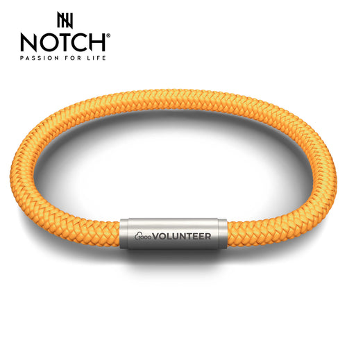 parkrun x NOTCH 1000 Volunteer Milestone Sports Cord Bracelet