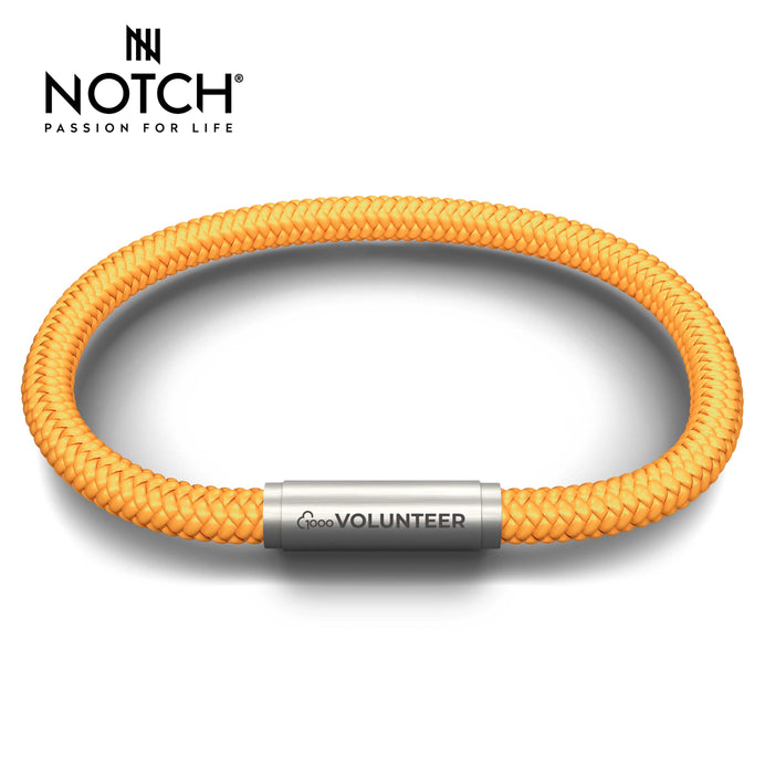 parkrun x NOTCH 1000 Volunteer Milestone Sports Cord Bracelet