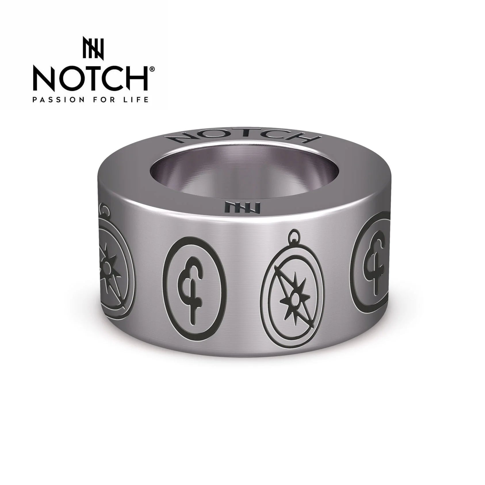 parkrun CHALLENGES Compass Club NOTCH™ Charm