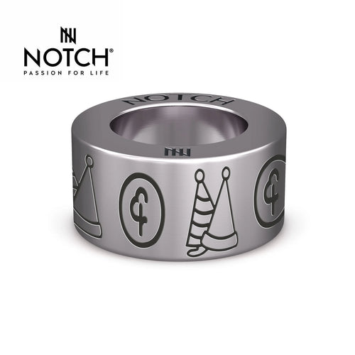 parkrun CHALLENGES Festive Double NOTCH™ Charm