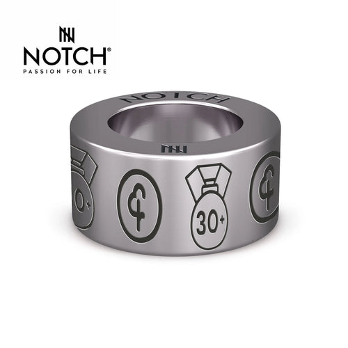 parkrun CHALLENGES parkrun Obsessive 30 NOTCH™ Charm