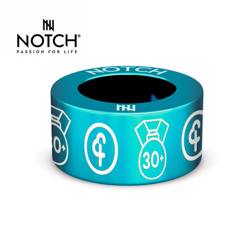 parkrun CHALLENGES parkrun Obsessive 30 NOTCH™ Charm