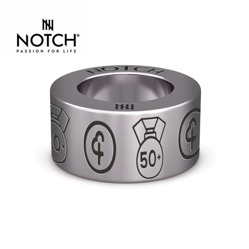 parkrun CHALLENGES parkrun Obsessive 50 NOTCH™ Charm