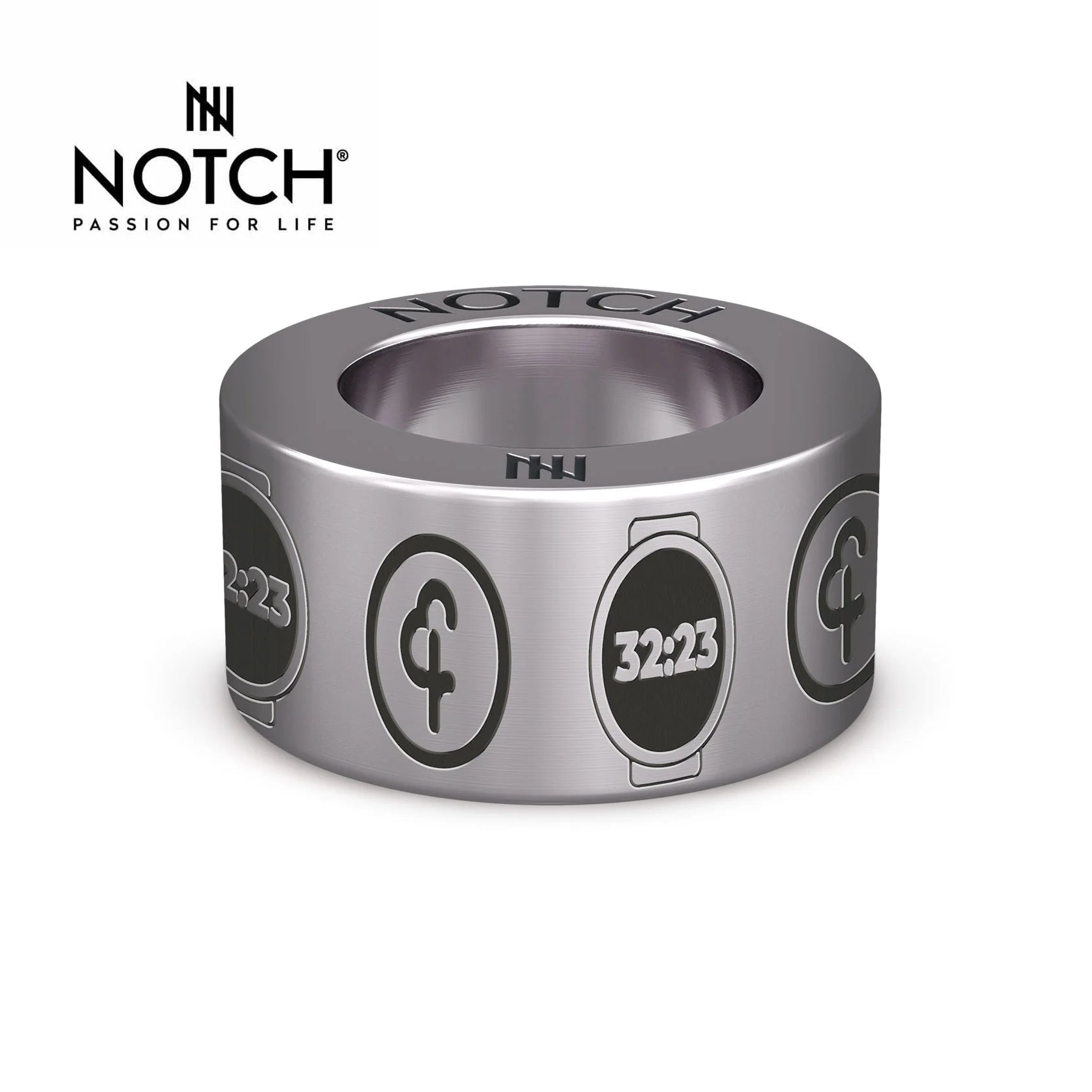 parkrun CHALLENGES Palindrome NOTCH™ Charm