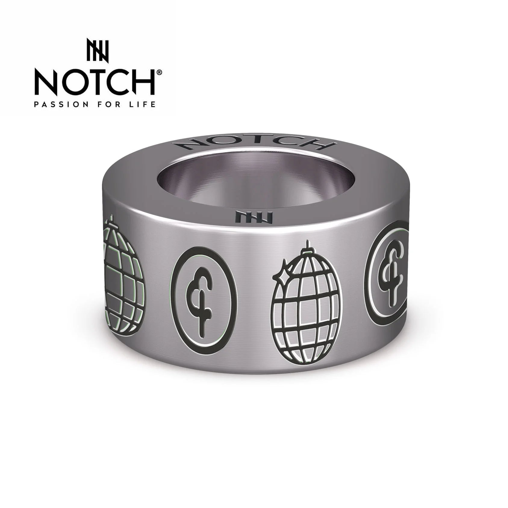 parkrun CHALLENGES Staying Alive NOTCH™ Charm