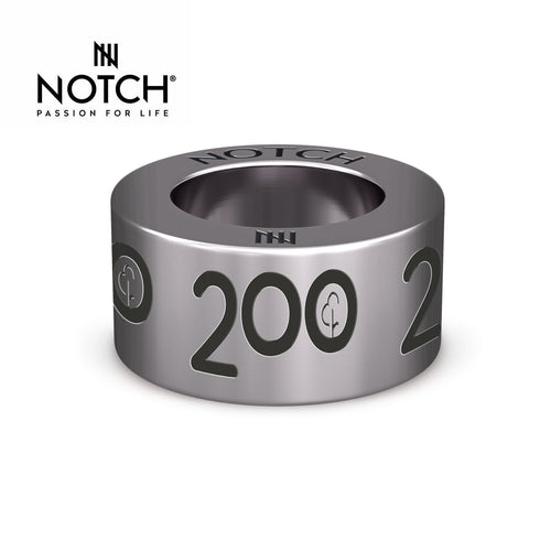 parkrun Milestone NOTCH Steel Charm Run/Walk 200