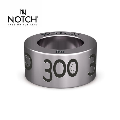 parkrun Milestone NOTCH Steel Charm Run/Walk 300