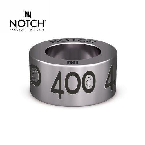 parkrun Milestone NOTCH Steel Charm Run/Walk 400