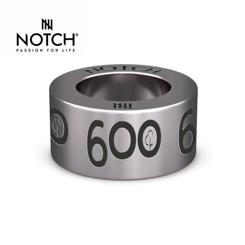 parkrun Milestone NOTCH Steel Charm Run/Walk 600