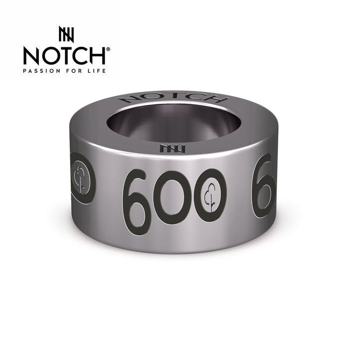 parkrun Milestone NOTCH Steel Charm Run/Walk 600