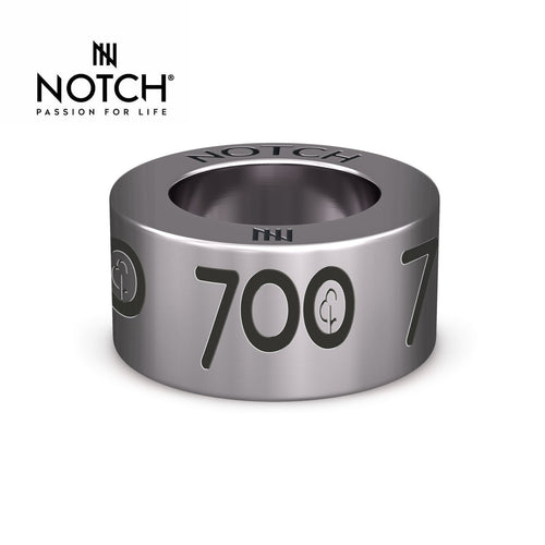 parkrun Milestone NOTCH Steel Charm Run/Walk 700