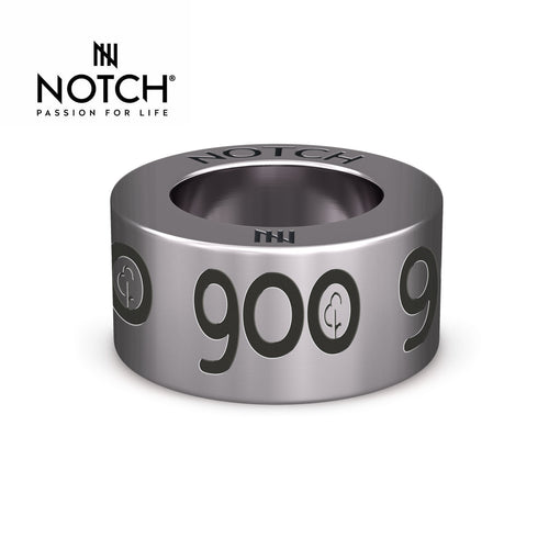 parkrun Milestone NOTCH Steel Charm Run/Walk 900