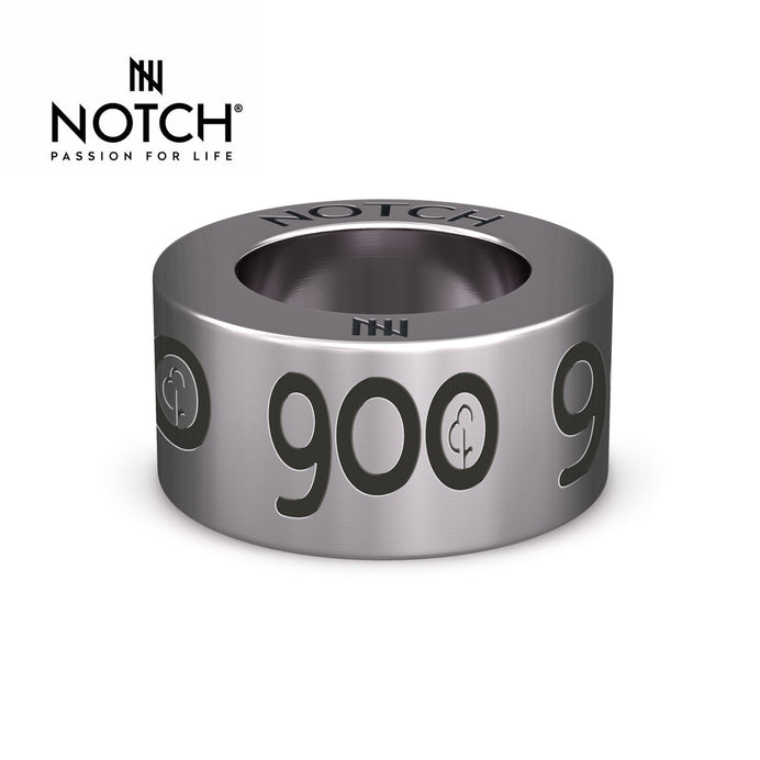 parkrun Milestone NOTCH Steel Charm Run/Walk 900