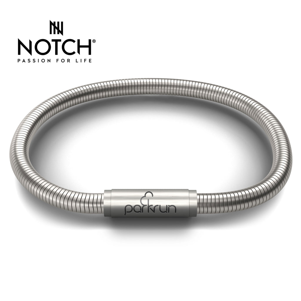 parkrun x NOTCH Signature Steel Bracelet – parkrun Shop