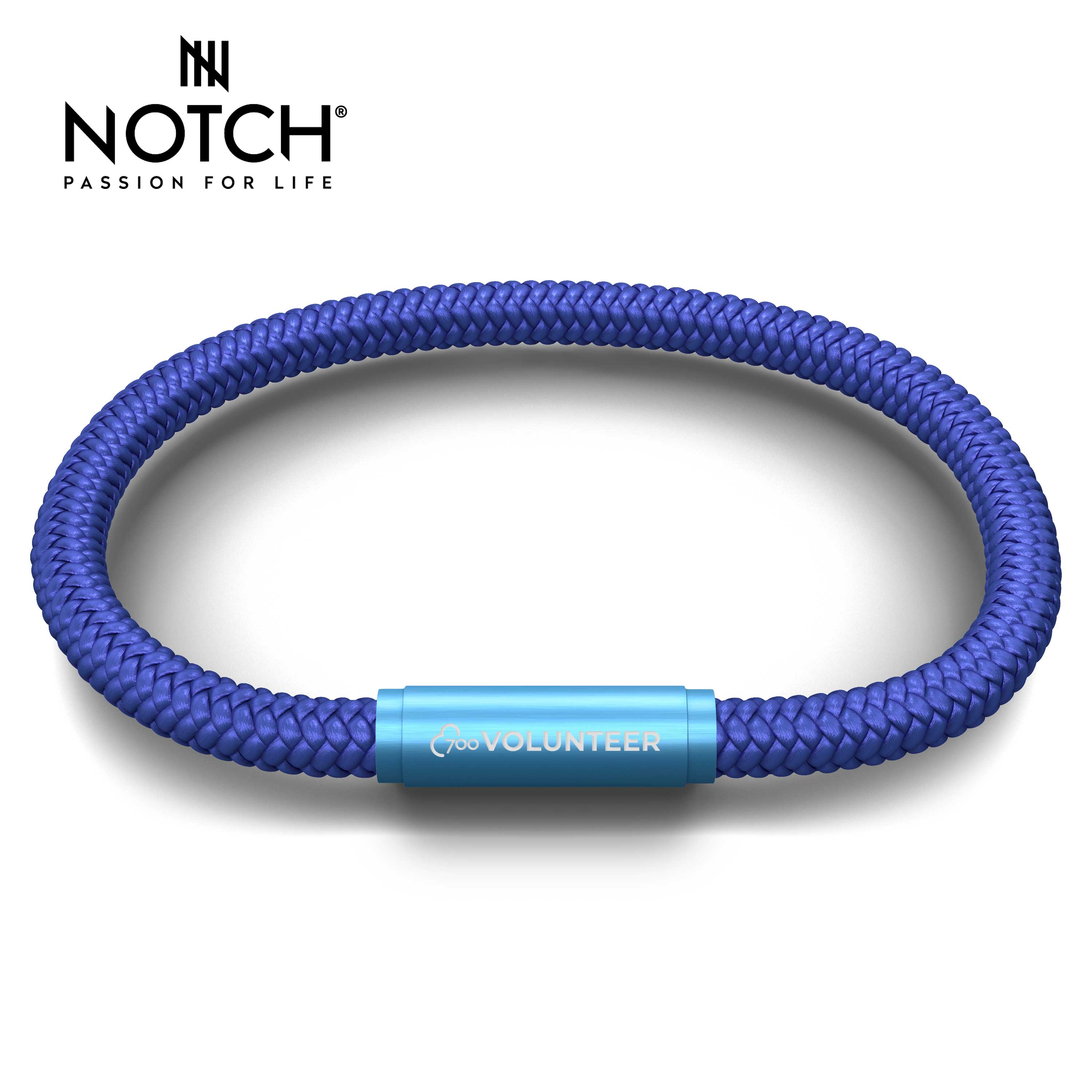 parkrun x NOTCH 700 Volunteer Milestone Sports Cord Bracelet