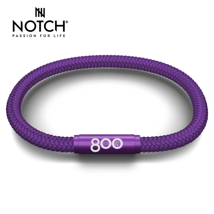 parkrun x NOTCH 800 Milestone Sports Cord Bracelet