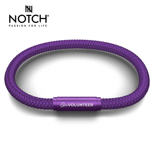 parkrun x NOTCH 800 Volunteer Milestone Sports Cord Bracelet