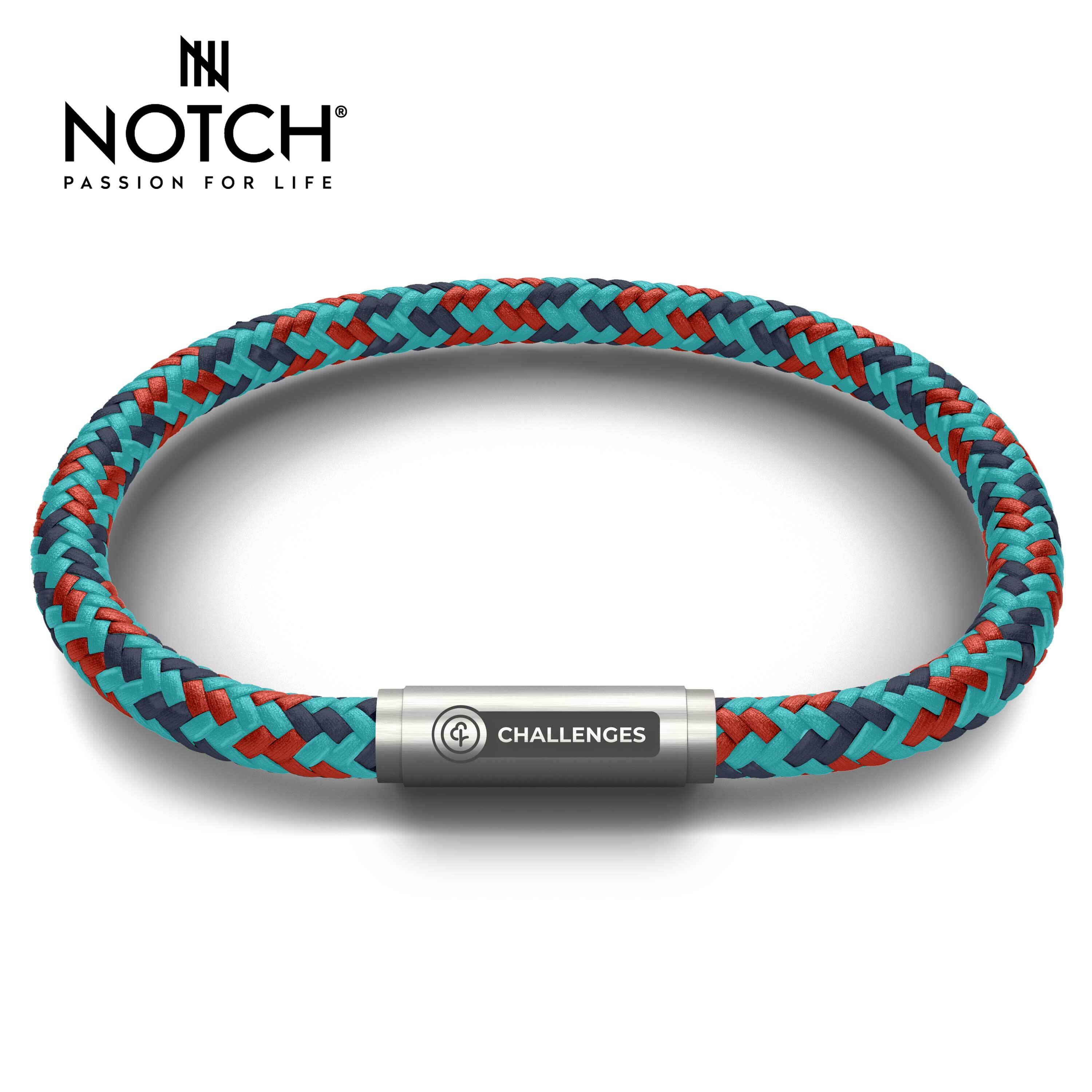 parkrun x NOTCH Sports Cord CHALLENGES Bracelet