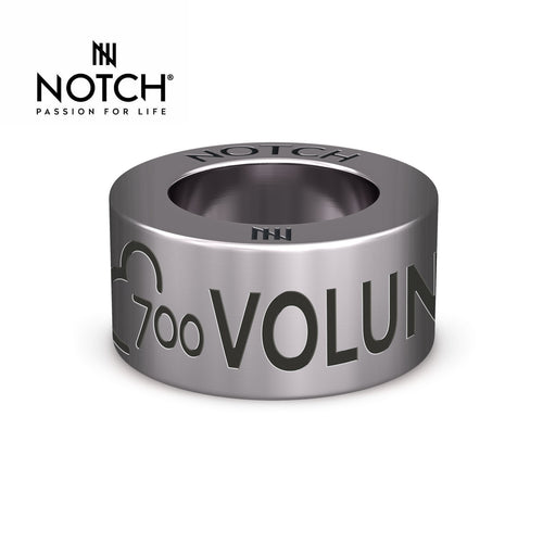 parkrun Milestone NOTCH Steel Charm Volunteer 700