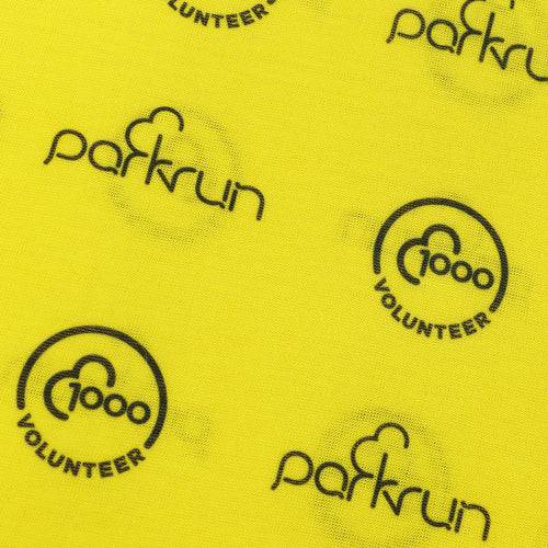parkrun 1000 Volunteer Milestone parkwrap
