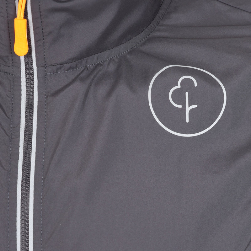 parkrun Men's Windproof Reflective Gilet