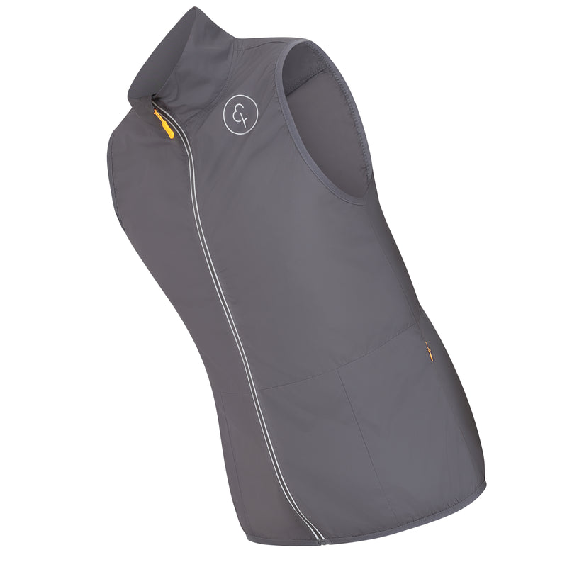 parkrun Men's Windproof Reflective Gilet