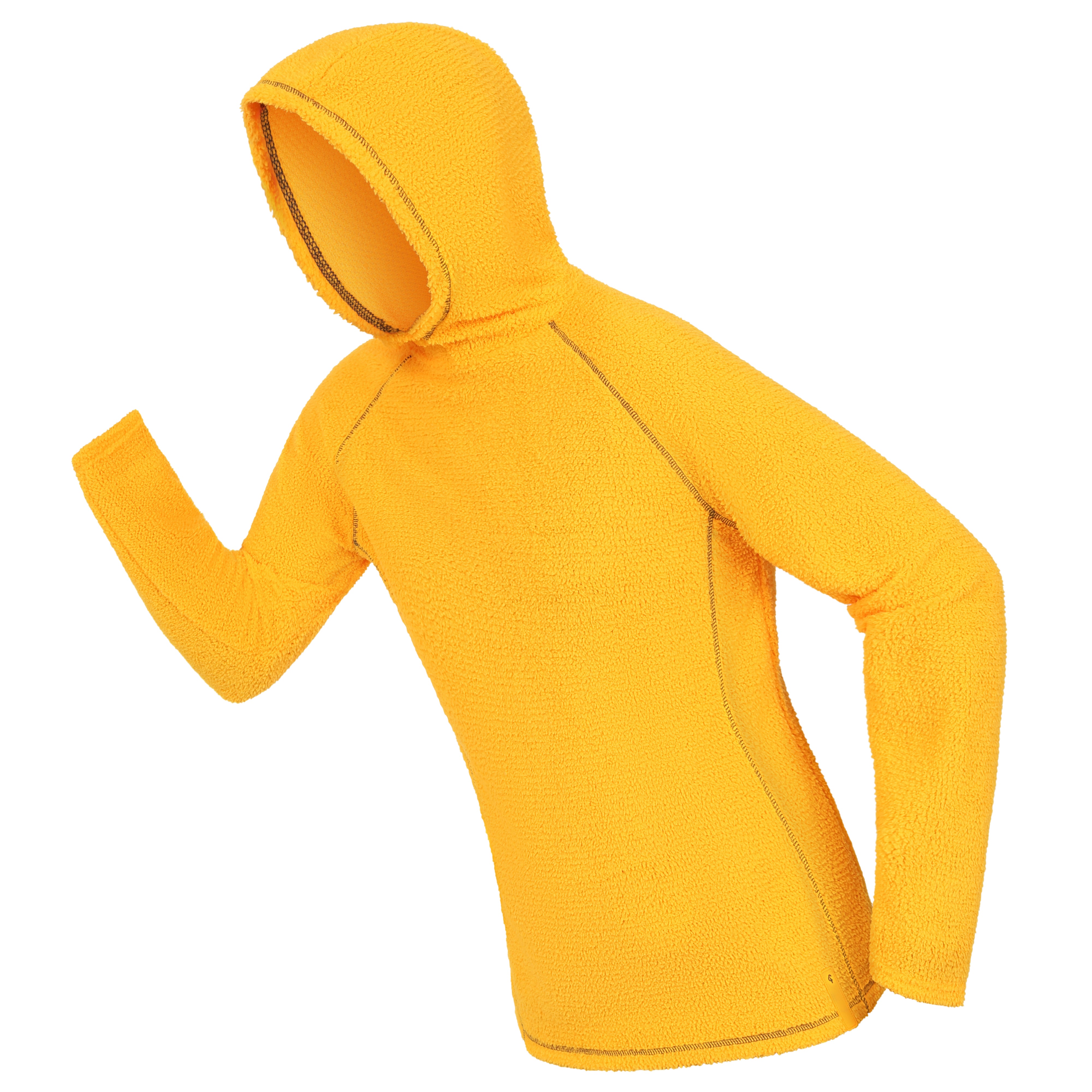 parkrun Men's Lightweight Thermal Hoodie - Apricot