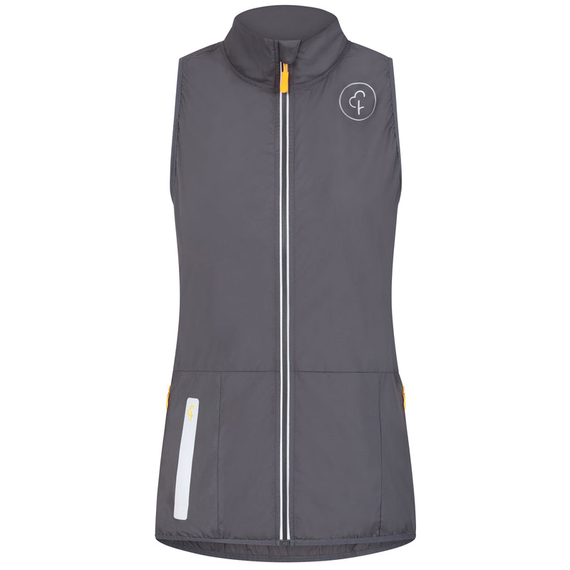 parkrun Women's Windproof Reflective Gilet