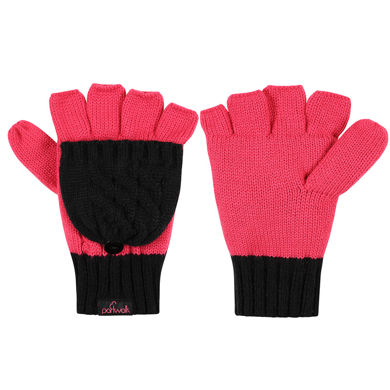 parkwalk Knitted Hat and Mitten/Glove Set