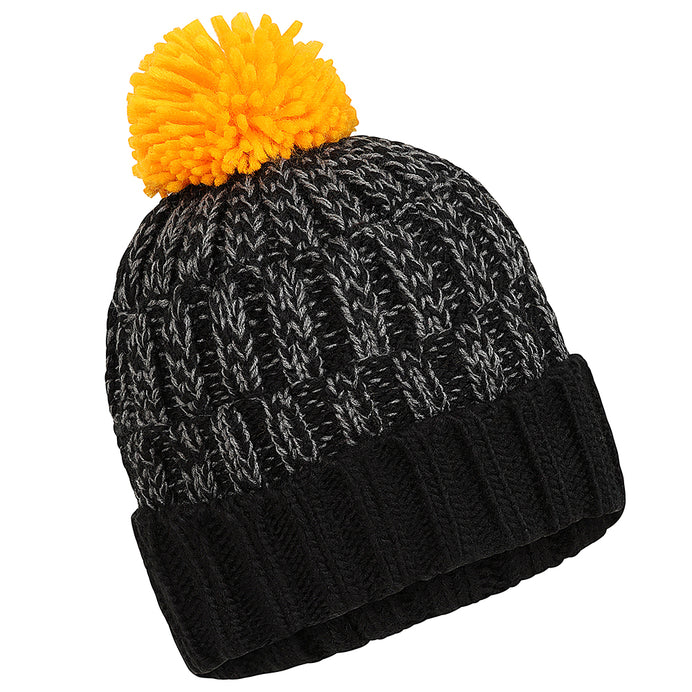 parkrun-Strickmütze mit Bommel