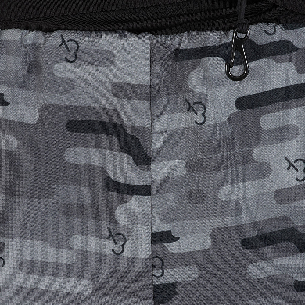 parkrun Men's Camo Shorts (5 inch)