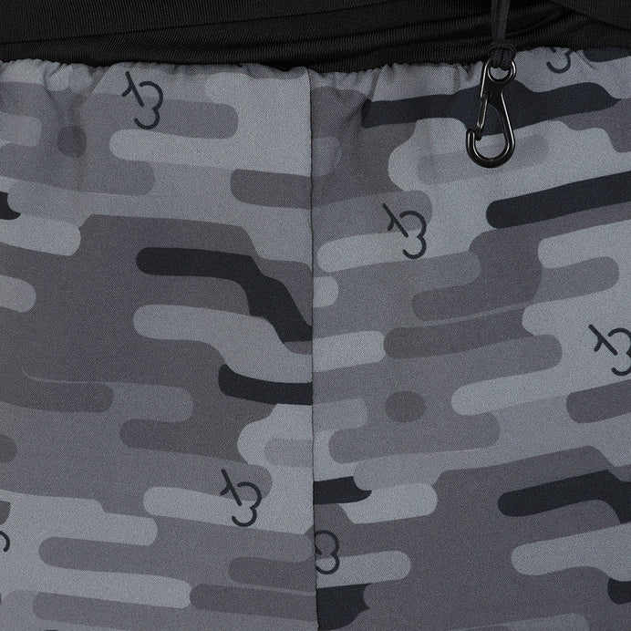 parkrun Men's Camo Shorts (5 inch)