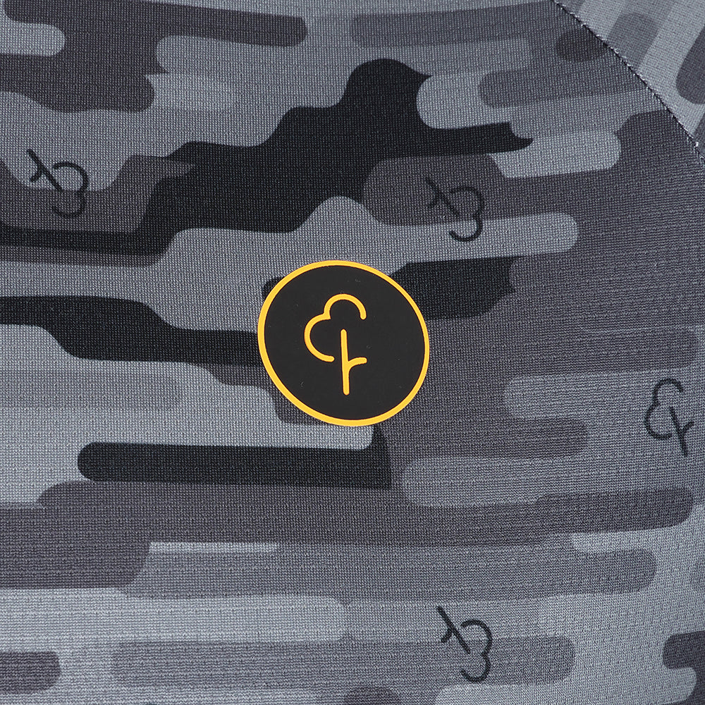 parkrun Men's Grey Camo T-Shirt