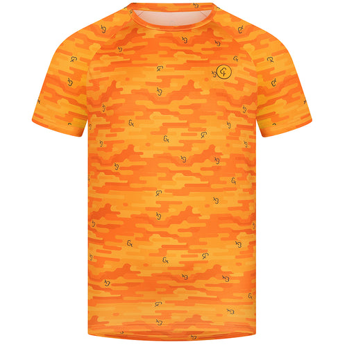 parkrun Men's Apricot Camo T-Shirt