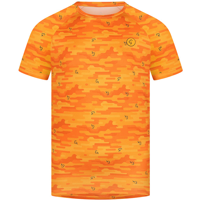 parkrun Men's Apricot Camo T-Shirt