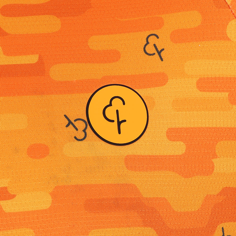 parkrun Men's Apricot Camo T-Shirt