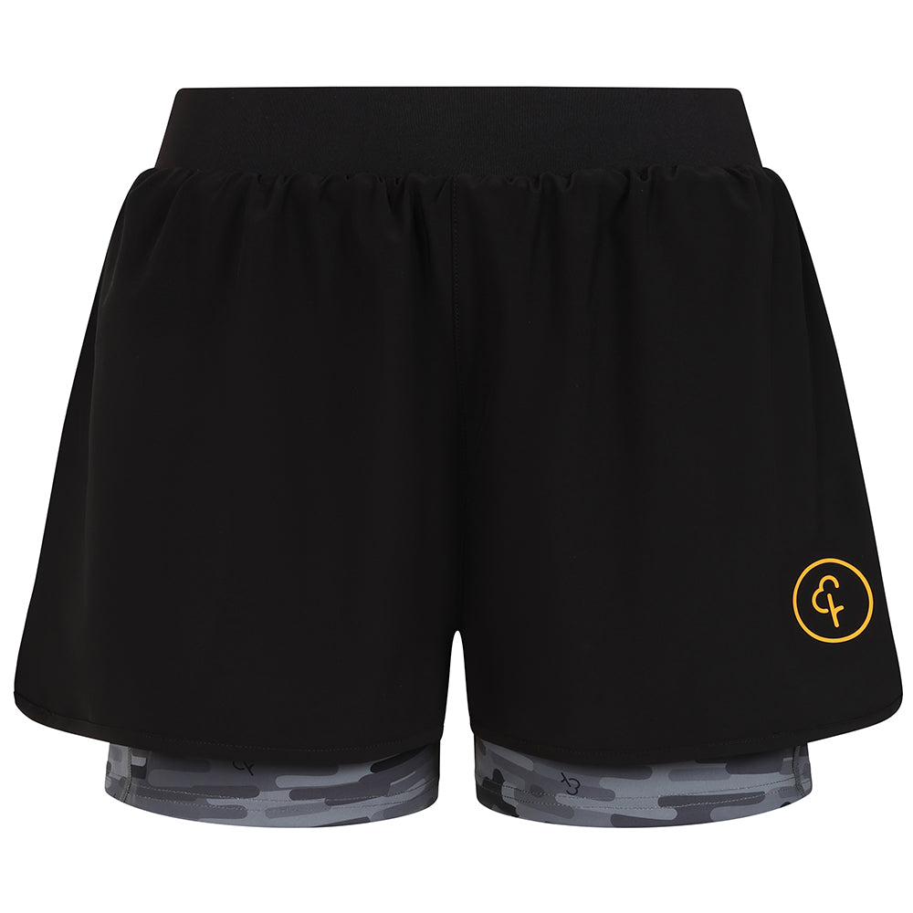 parkrun Apricot Women's 2-in-1 Camo Shorts
